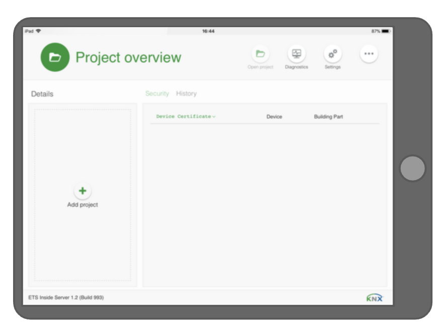 Step 1: create new project