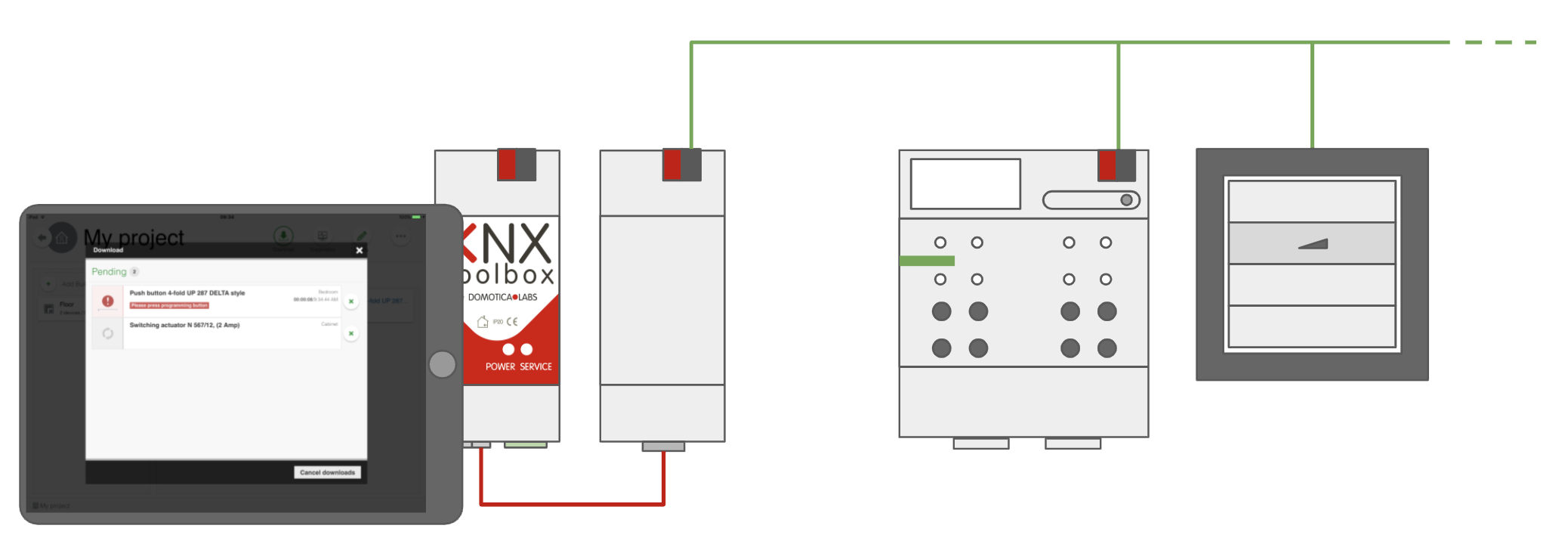 Step 1: create new project